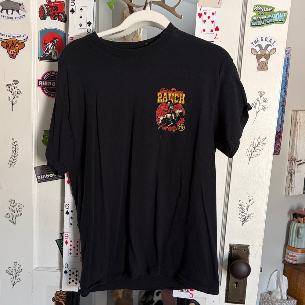 Ranch Graphic Tee in Black